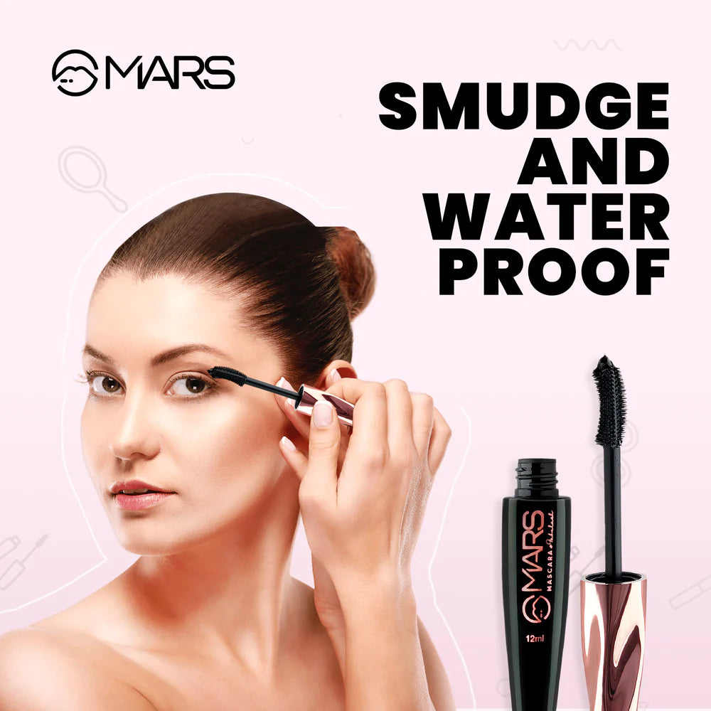 MARS Smudge & Water Proof Mascara | Fabulash Mascara