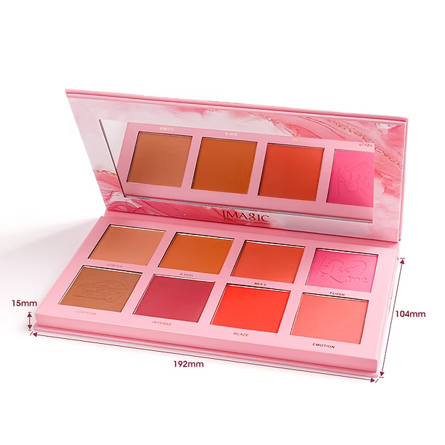 IMAGIC 8 COLOR CONTOUR & BLUSH PALETTE