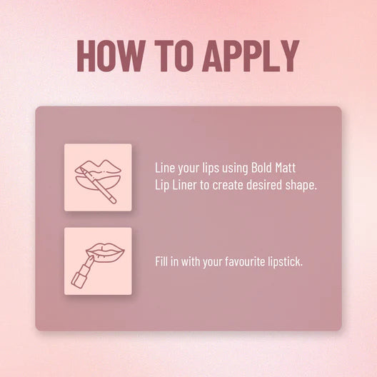 Swiss Beauty Bold Matte Lipliner Pack Of 12 Pcs