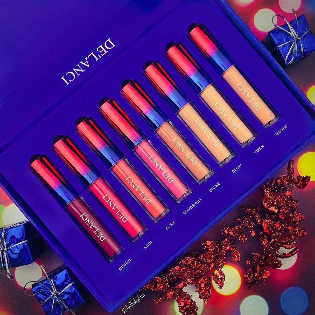 Delanci 8 pcs Lipstick Set