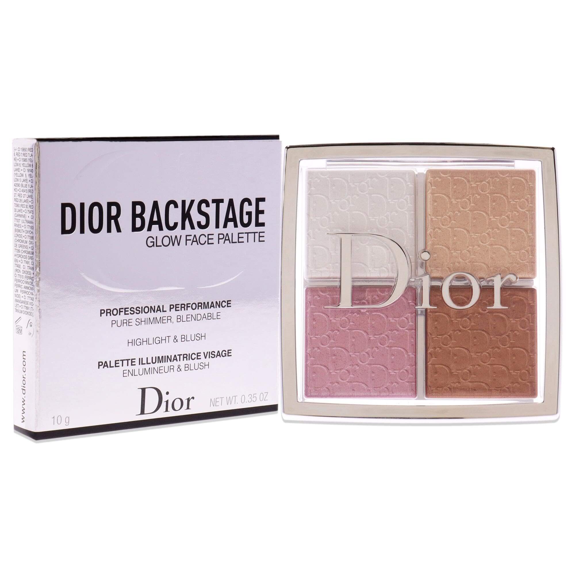 Dior Christian Backstage Glow Face Palette