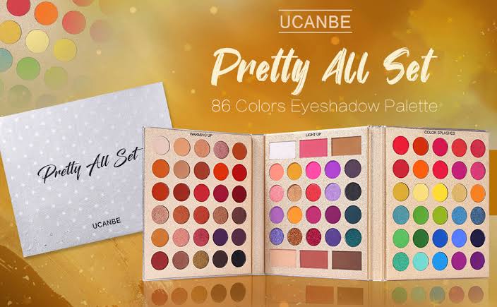 UCANBE Pretty All Set Eyeshadow Palette