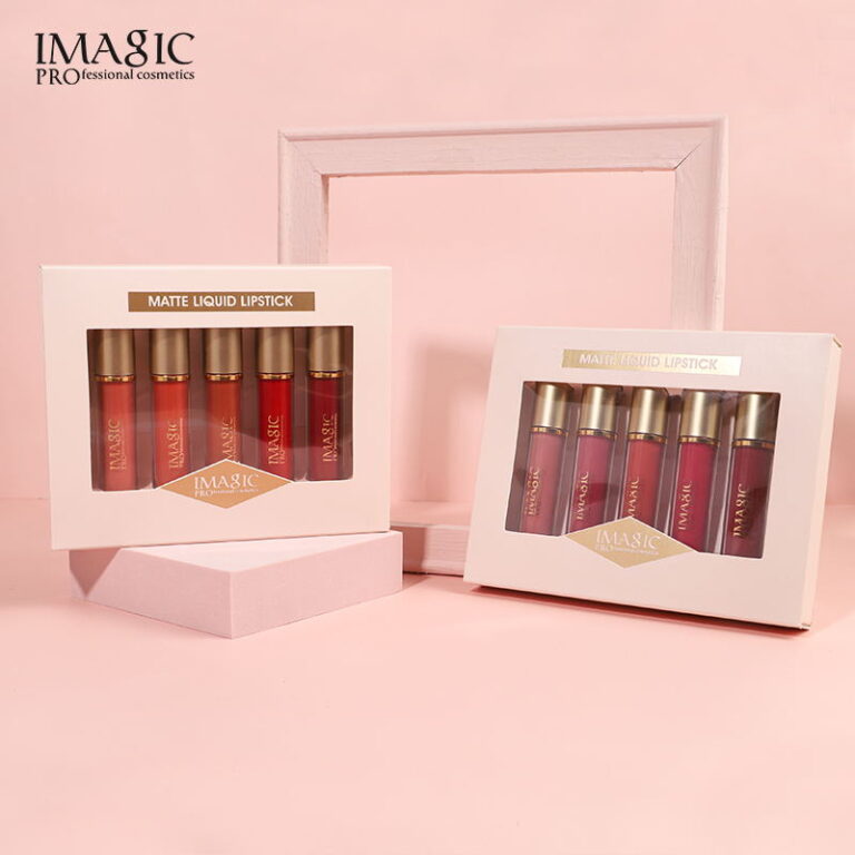 Imagic Matte Liquid Lipstick Kit Set Of 5 – Whisper