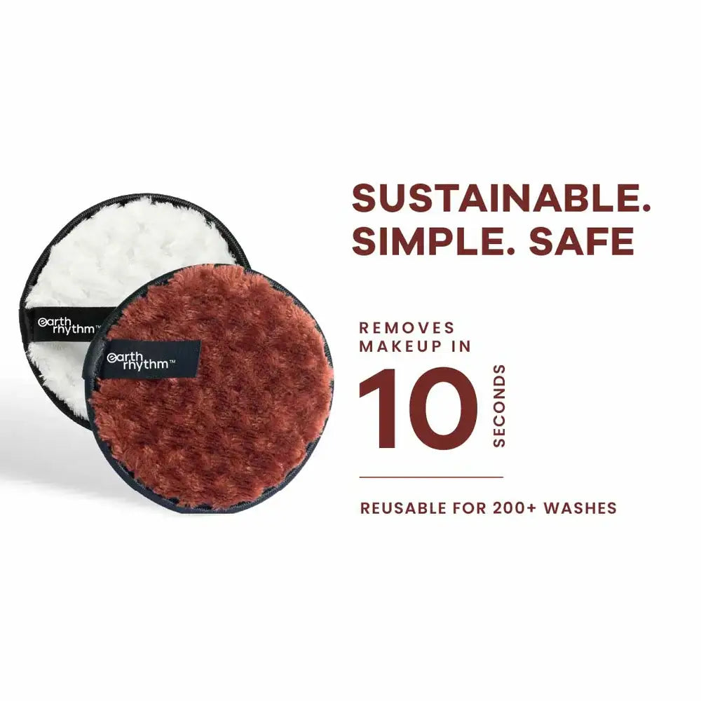 Earth Rhythm Reusable Makeup Remover/Cleansing Pads