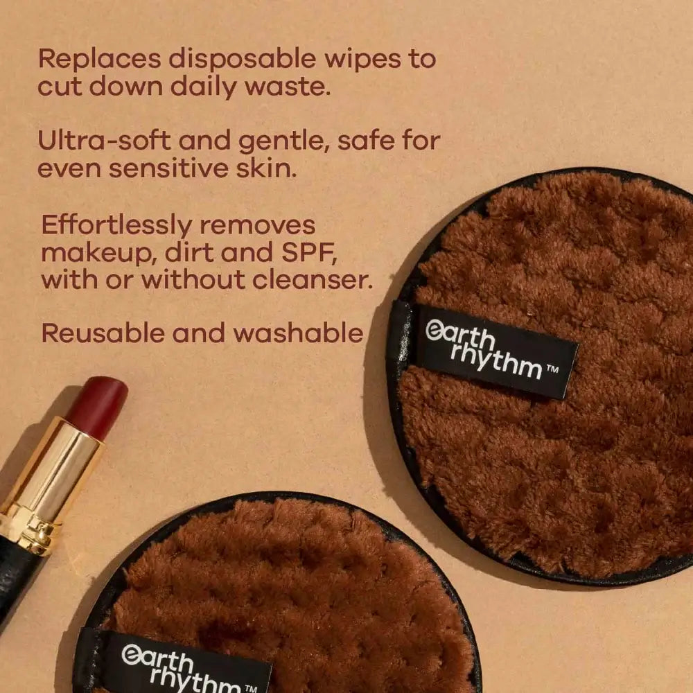Earth Rhythm Reusable Makeup Remover/Cleansing Pads