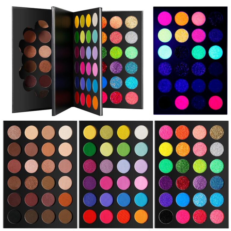 Delanci Mysterious Girl 72 Color Eyeshadow Makeup Book – Matte/ Shimmer/ Glitter