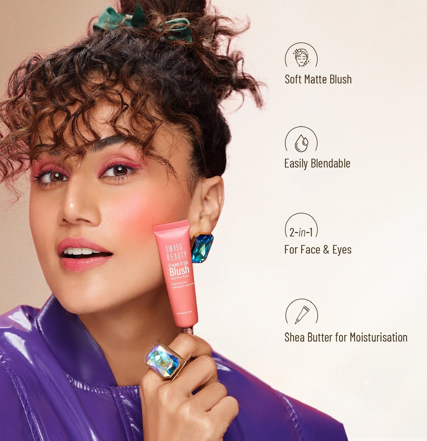 Swiss Beauty Cream It Up Blusher