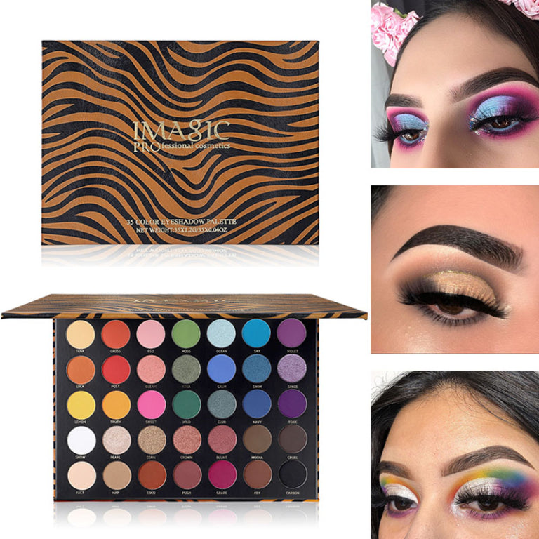 Imagic Zebra 35 Colors Eyeshadow Palette