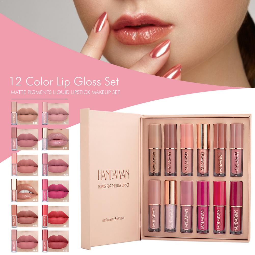 Handaiyan 12 pcs Lipstick Set