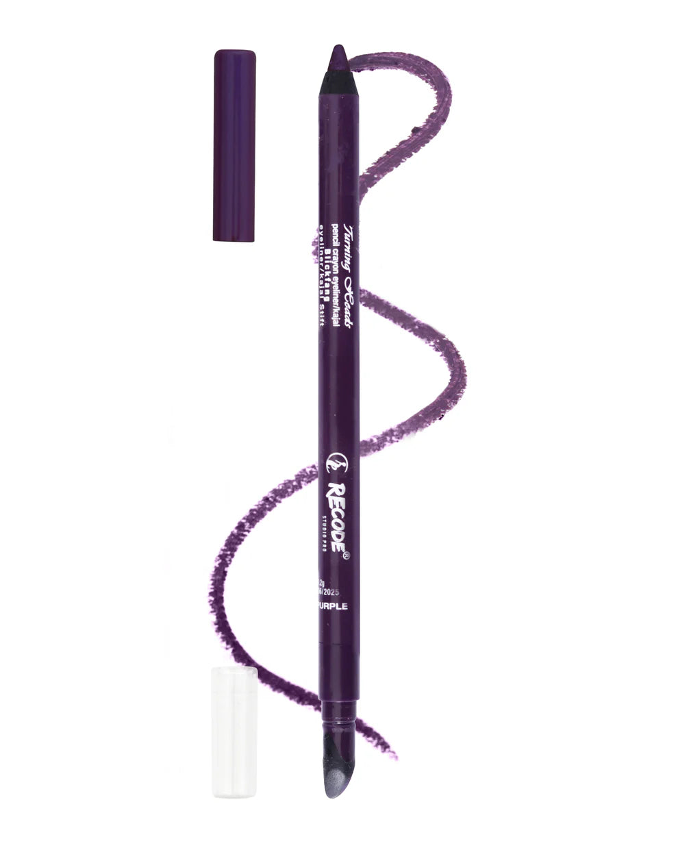 Recode Turning Heads Jamunia Purple Crayon Gel Eyeliner Cum Kajal Pencil 1.20 G