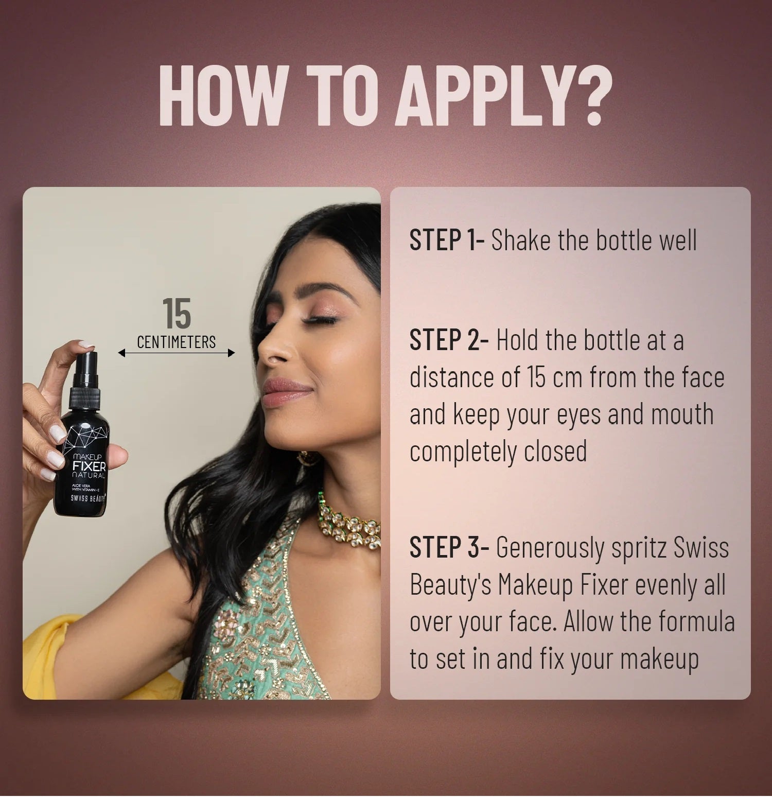 Swiss Beauty - Natural Makeup Fixer